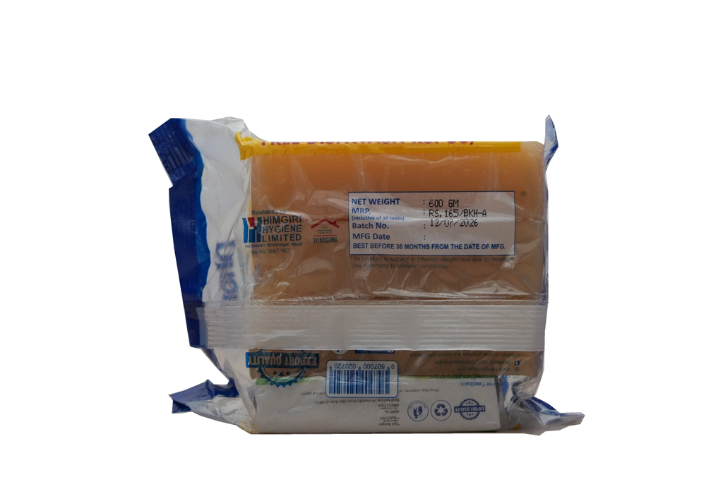 DHONI LAUNDRY SOAP NO FILLER 600GM